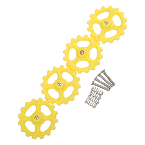 1Set Duurzame Hot Bed Leveling Nut En Veer Voor 3D Printer 2