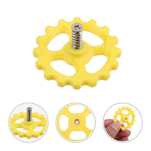 1Set Duurzame Hot Bed Leveling Nut En Veer Voor 3D Printer 1