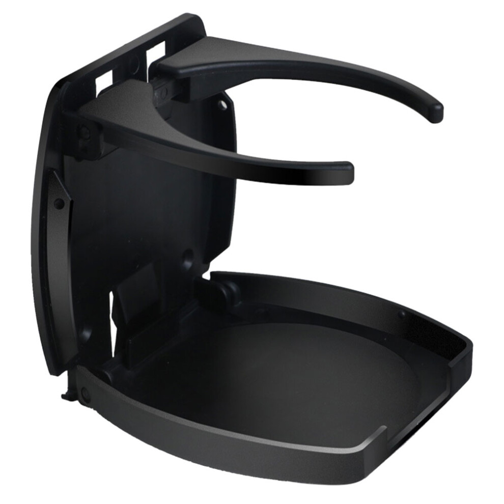 Telescopic Plastic Car Cup Stand Durable Auto Bottle Rack Black 3061975037979