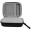 Black PU Leather Guitar Accessories Kit Spacious Pick Holder Case 7