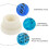 4Pcs White Ladder Rubber Stoppers Practical Pool Step Safety Bumpers 11