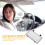 Car Vanity Mirror Black 1set 10.2x5.3in 7
