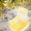 Yellow Double-Deck Hamster Cage Plastic Wire Small Pet House 9