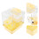Yellow Double-Deck Hamster Cage Plastic Wire Small Pet House 6