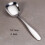 2Pcs Stainless Steel Soup Spoons Square Bottom Silver Polished Set 2