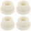 4Pcs White Ladder Rubber Stoppers Practical Pool Step Safety Bumpers 5