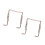 2Pcs Violin Chinrest Screws Silver Practical Decorative Set 4
