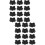 48Pcs Black Iron Speaker Corner Protectors Durable Speaker Edges Guard 7