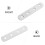 Mlins  10 Sets Flat Brace Brackets Stainless Steel Corner Code Repair 6