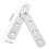 Mlins  10 Sets Flat Brace Brackets Stainless Steel Corner Code Repair 3