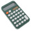 Dark Green Lightweight Small Calculator Portable Office Math Tool 6