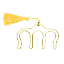 1Pc Music Book Clip Metal Holder Golden Color for Secure Page Holding