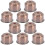 10Pcs Brown Iron E27 Lamp Base Cups for Table Wall Ceiling Lights 1