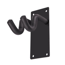 Support Guitare En Acier Noir Avec Coussin Eva Antidérapant