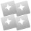 4 Pcs Deadbolt Strike Plate Hardware Door Repair Board 7