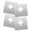 4 Pcs Deadbolt Strike Plate Hardware Door Repair Board 8