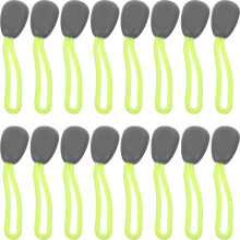 30Pcs Plastic Polyester Zipper Pull Tabs Replacement for Jackets Bags