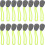 30Pcs Plastic Polyester Zipper Pull Tabs Replacement for Jackets Bags 1
