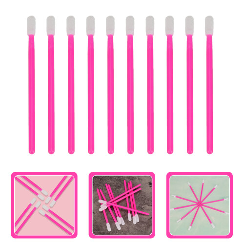 100pcs Disposable Lip Lipstick Lip Gloss Applicators Makeup 2