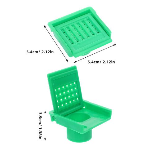 3Pcs ABS Beehive Ventilation Gate Green Durable Outdoor Hive Accessory 1