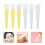 2Sets Silicone Face Mask Brush Set for Home Use Assorted Colors 4