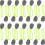 30Pcs Plastic Polyester Zipper Pull Tabs Replacement for Jackets Bags 4