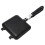 Aluminum Sandwich Baking Pan Black Non-Stick Kitchen Toaster 3