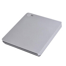 1 Set External Cd Dvd Rw Silver Plastic For Home Office Users