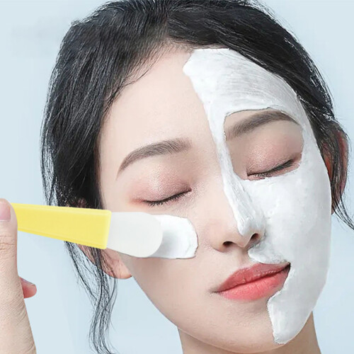 2Sets Silicone Face Mask Brush Set for Home Use Assorted Colors 1