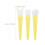 2Sets Silicone Face Mask Brush Set for Home Use Assorted Colors 9