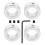 Adjustable Fixing Buckle Primary School Adjustment Ring Set 7
