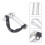 Raindrops  Door Locks For Bedroom Latches Chain Guard Security Travel 5