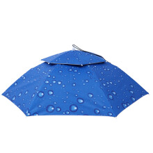 1 Pc 95Cm Outdoor Hands-Free Double Layer Fishing Umbrella