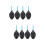 8 Pcs Portable Air Blower Dust Blaster For Camera Lens Sensor Keyboard 6