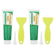 2Sets Green Wall Mending Cream with Scraper Easy Repair for Home Walls