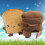 Hand Warmers Cute Cloth Light Brown 1 Pair 3