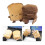 Hand Warmers Cute Cloth Light Brown 1 Pair 5