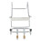 Adjustable Design Erhu Stand Silver Iron 1set 7
