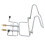 Adjustable Design Erhu Stand Silver Iron 1set 6