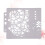 Durable White Drawing Stencils for Painting and Scrapbooking Use 7