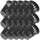 50Pcs Plastic Hydroponic Net Pots Fixed Plant Baskets for Root Growth 5