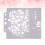 Durable White Drawing Stencils for Painting and Scrapbooking Use 10