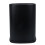 Metal Waste Paper Bin Garbage Bin Black 1set 5