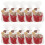 1Ensemble Caissettes À Cupcakes Flexibles Rouges En Papier Ondulé 4