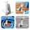 Mlins  Pool Hose Holder Swimming Accessories Support Brackets Silver 10