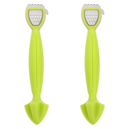 2Pcs Rust-Proof Green Household Lemon Practical Fruit Juicers