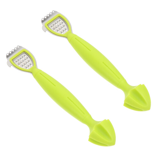 2Pcs Rust-Proof Green Household Lemon Practical Fruit Juicers 1