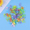 100pcs Stitch Pin Assorted Color Clip Pin For Diy Projects 2
