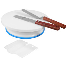 1Set Duurzame Draaibare Taartstandaard Voor Taartdecoratie