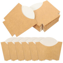 100Pcs Party Popcorn Containers Paper Food Boxes Colorful Design